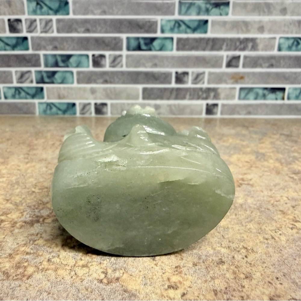 Natural Green Aventurine Ganesha Stone Statue - Picture 5 of 8